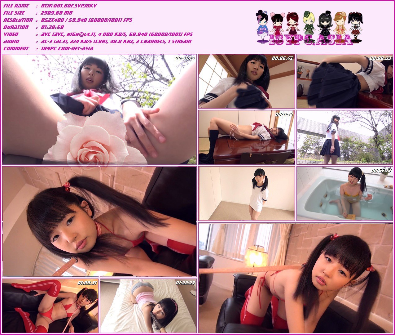 NTJK-001 Nagisa Yuduki 60F SVP 結月なぎさ - 天使の放課後 17 eternal love