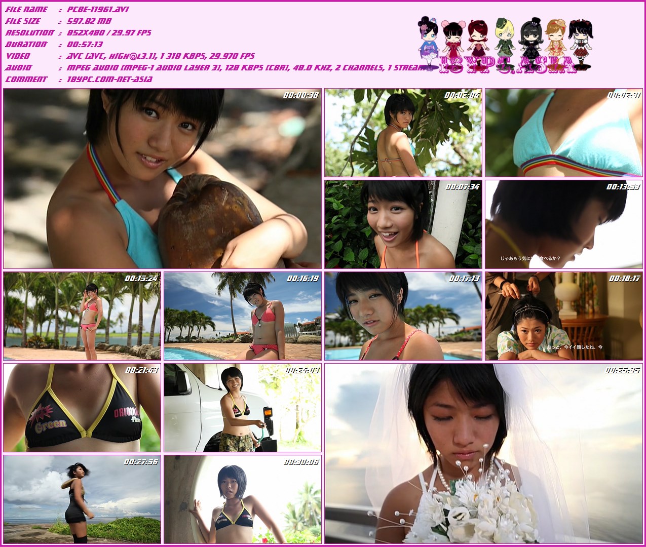 PCBE-11961 野本真奈美 --Manaty KISS(PCBE-11961 Manami Nomoto - Manaty KISS)